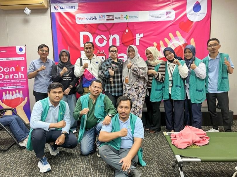 XLSMART Bantu Anak Penderita Kanker Sambil Tingkatkan Kesehatan Pendonor