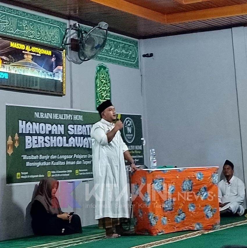 Malam Pergantian Tahun, Warga Hanopan Sibatu Gelar Sholawatan