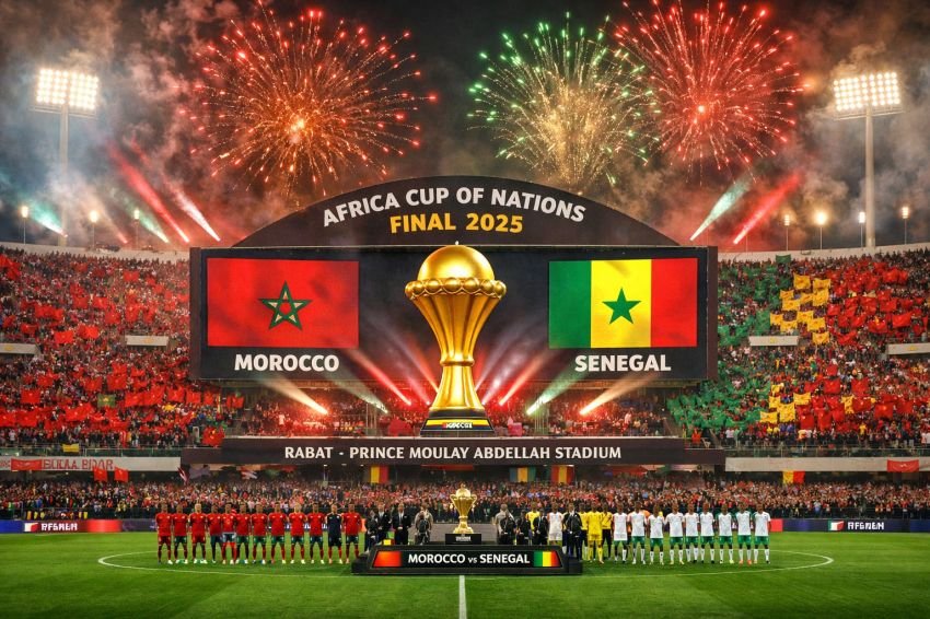 Final AFCON 2025: Maroko Andalkan Magis Tuan Rumah, Senegal Datang Dengan Mental Juara