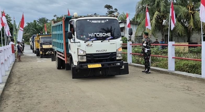 Jembatan Sei Litur Langkat Rampung Dibangun, 4 Ribu Warga Tak Lagi Terisolir