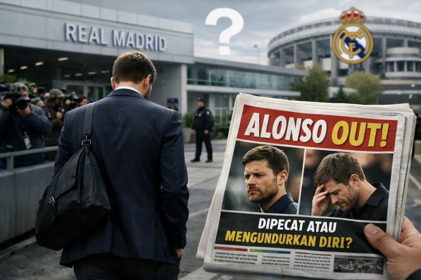 Xabi Alonso Pergi dari Real Madrid: Dipecat Diam-Diam atau Mundur karena Tak Didukung Transfer?