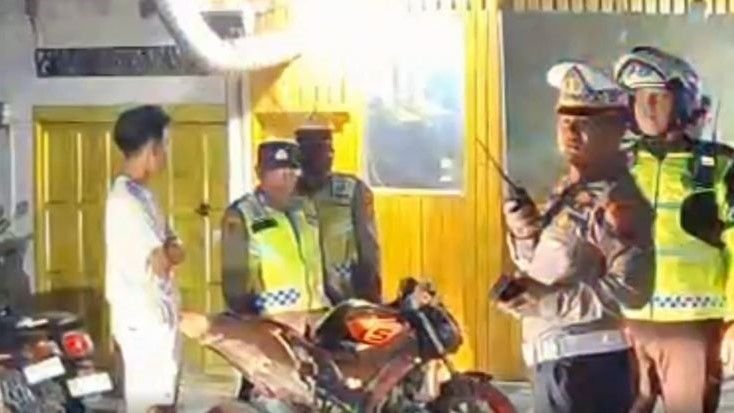 Ganggu Aktivitas Ramadan, Puluhan Motor Balap Liar dan Knalpot Racing Diamankan Polisi