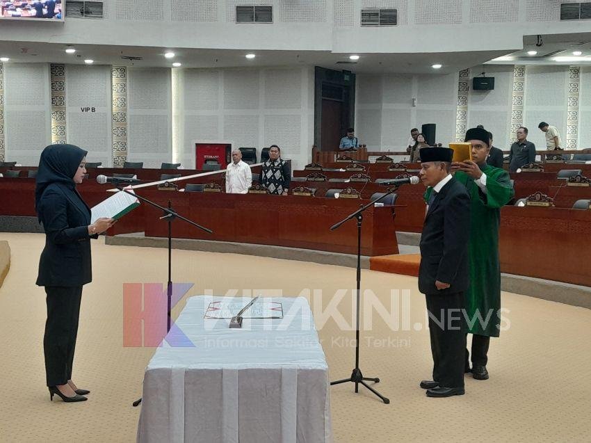 Mustafa Kamil Adam Dilantik Jadi Anggota DPRD Sumut