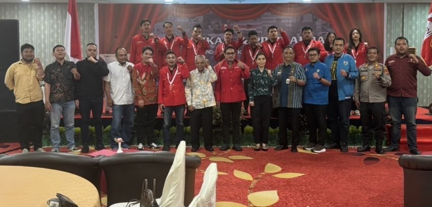 Sujahri Somar Lantik Pengurus DPC GMNI Kota Medan, Damses Sianturi Serukan Keadilan Sosial Berbasis Kerakyatan