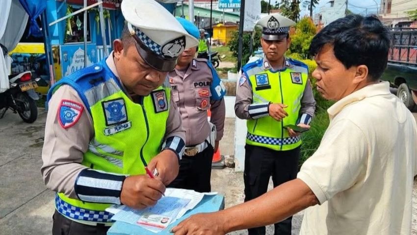 Hari Pertama Operasi Keselamatan Toba 2026, Polres Tapanuli Tengah Kedepankan Teguran Humanis
