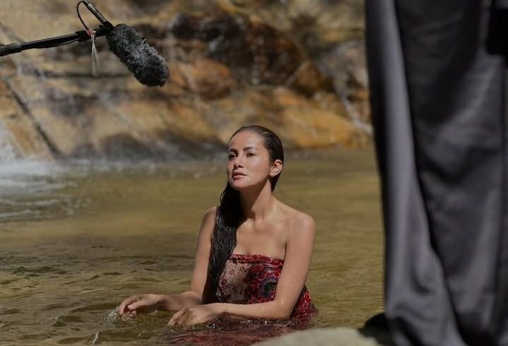 Olla Ramlan Nangis saat Syuting di Tengah Hutan Malaysia