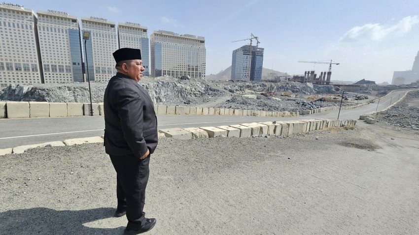 Kunjungi Lahan Perkampungan Haji Indonesia, Pemuda Masjid Dunia Usulkan Nama Jadi "Kampung Haji Prabowo"