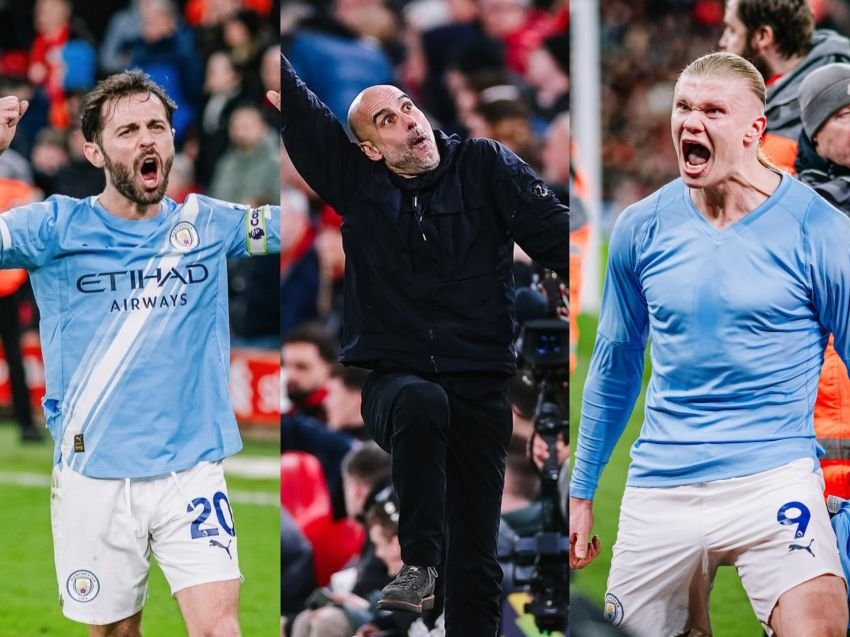 Drama Injury Time di Anfield: Manchester City Comeback Bungkam Liverpool 2-1
