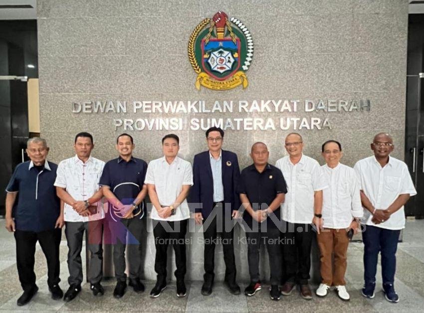Iskandar ST Silaturahmi Dengan Jajaran Fraksi NasDem DPRD Sumut