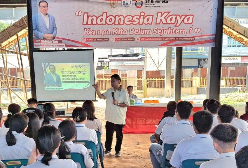 Sofyan Tan : Negara Kaya Masih Impor Pangan, Karena Pendidikan Belum Prioritas