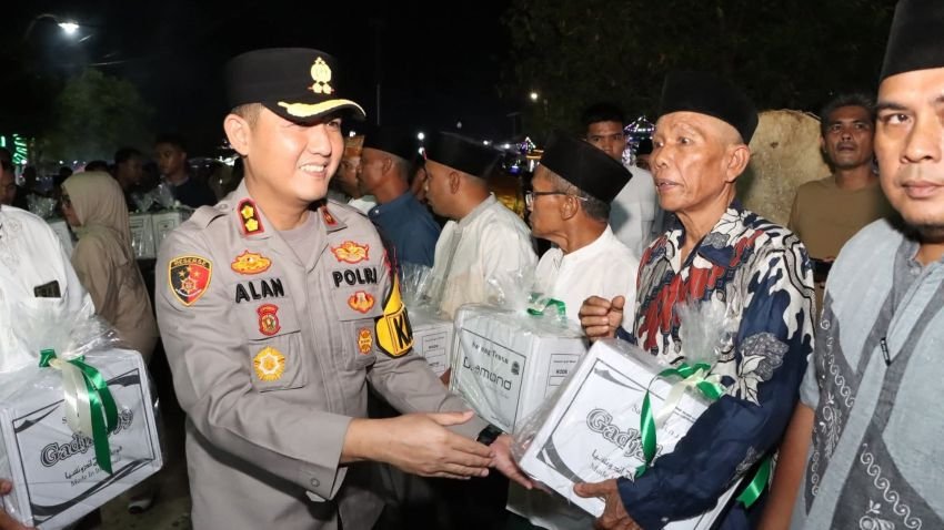 Pastikan Keamanan Malam Takbiran, Polres Tapteng Kerahkan 83 Personel Pengamanan