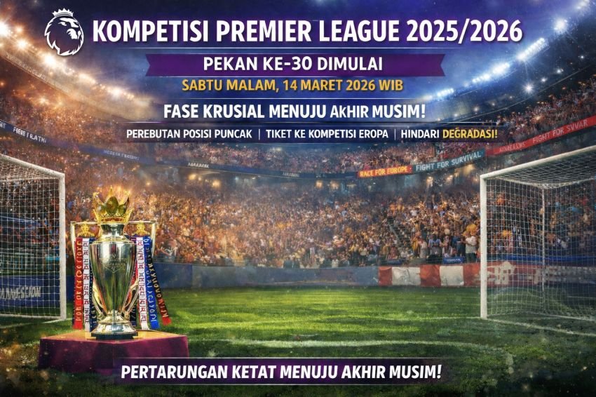 Premier League Bergulir Lagi 14 Maret, Big Match Panaskan Perebutan Poin