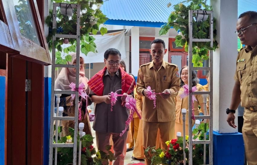 Sofyan Tan Resmikan Revitalisasi Dua Sekolah di Pancur Batu Berbiaya Rp2 Miliar