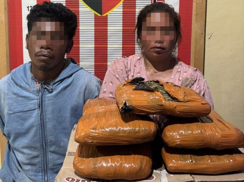 Polsek Barus Gagalkan Peredaran 5 Kg Ganja Asal Madina dan Tangkap Dua Kurir
