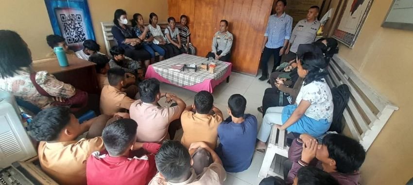 Tawuran Berakhir Damai, Polsek Pandan Panggil Orang Tua dan Pihak Sekolah