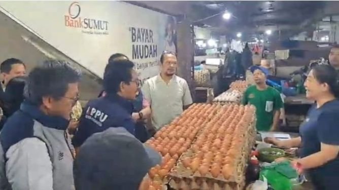 Sidak Pasar Jelang Idulfitri, Polisi Pastikan Harga Pangan Stabil