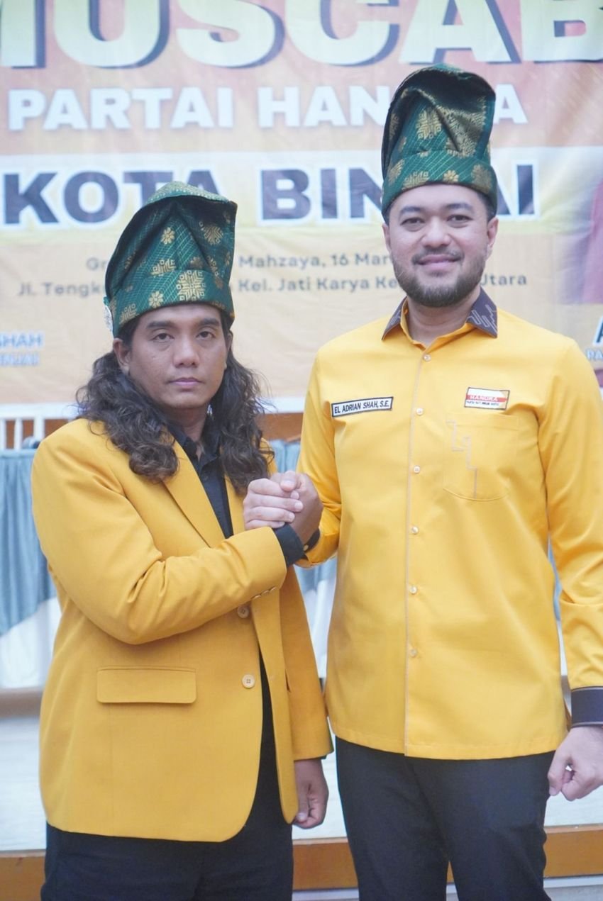 Khadafi Pimpin Hanura Binjai, Targetkan Satu Dapil Satu Kursi