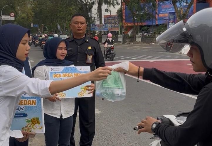 PGN Area Medan Gandeng Warga Lewat Aksi Ramadan: Dari Takjil hingga Safari Layanan Energi