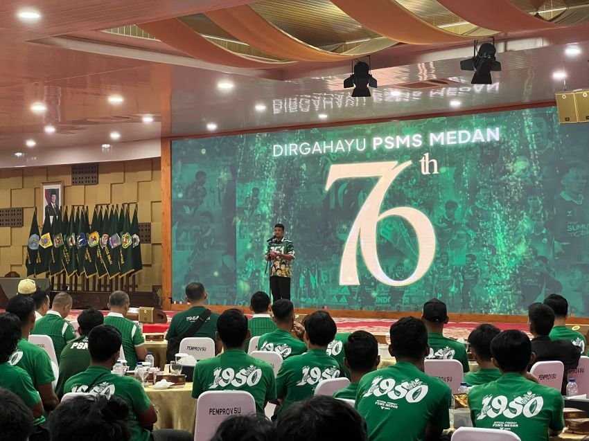 Bobby Nasution Sebut PSMS Bagian Penting Sejarah Sumut, Tegaskan Tahun Depan Harus Liga 1