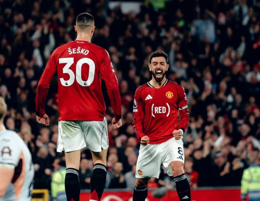 Manchester United Amankan Kemenangan, Brentford Beri Perlawanan Sengit