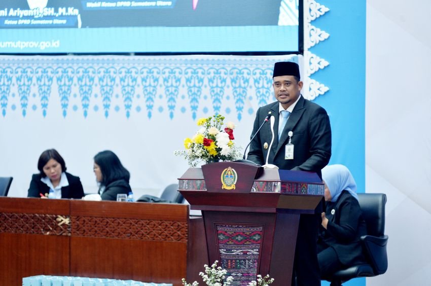 Paripurna HUT ke-78 Pemprovsu, Bobby Singgung Wacana Moratorium