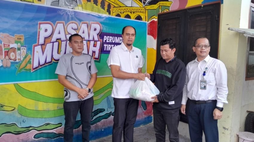 Wujudkan Kepedulian Sesama Perumda Tirtanadi Gelar Pasar Murah
