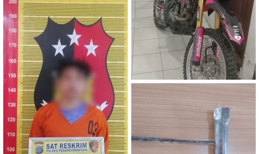 Polres Padangsidimpuan Amankan Mahasiswa Kasus Curanmor, Dua Pelaku Buron