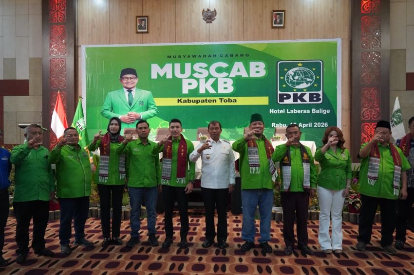 Wabup Toba Ajak Kader PKB Terapkan Politik Santun di Muscab