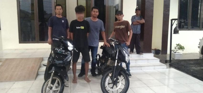Polsek Padang Bolak Bekuk Pelaku Curanmor