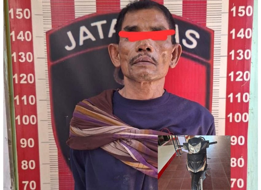 Kurang dari 24 Jam, Sat Reskrim Polres Tapteng Ringkus Pelaku Curanmor di Sorkam Barat