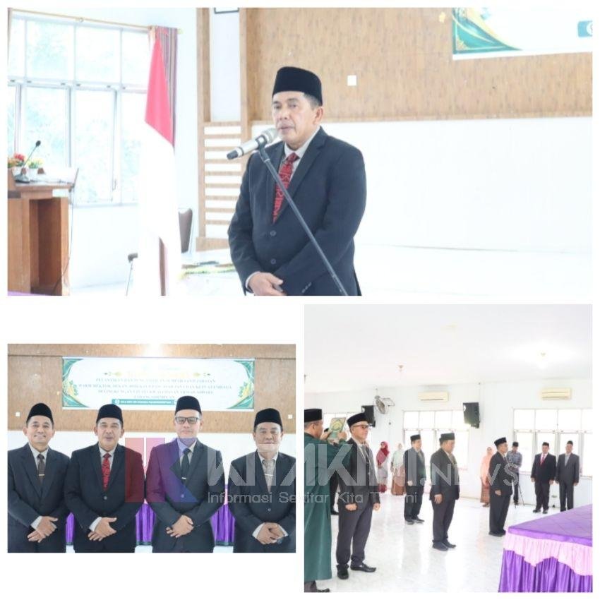 Rektor UIN Syahada Sidimpuan Lantik Sejumlah Warek dan Dekan