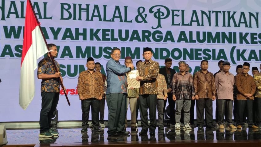 Awal Berlangsung Khidmat, HalalbiHalal dan Pelantikan KA KAMMI Sumut Berakhir Ricuh