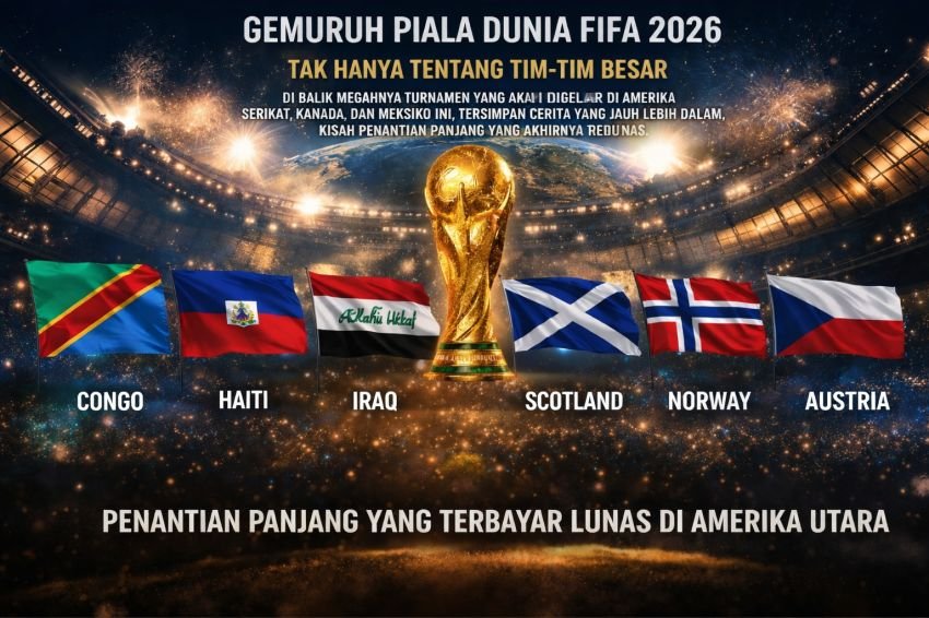 Delapan Negara Ini Akhirnya Kembali ke Piala Dunia Setelah Absen Puluhan Tahun, Ini Daftarnya
