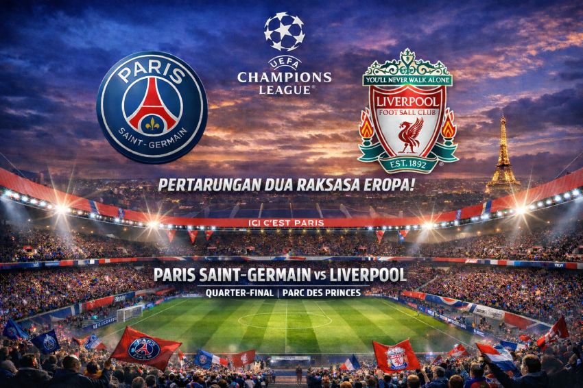 Laga Panas PSG vs Liverpool, Duel Dendam di Paris
