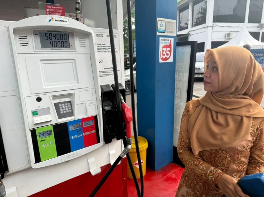 SPBU Pertamina Sumbagut Berubah Nuansa Kebaya Hari Kartini