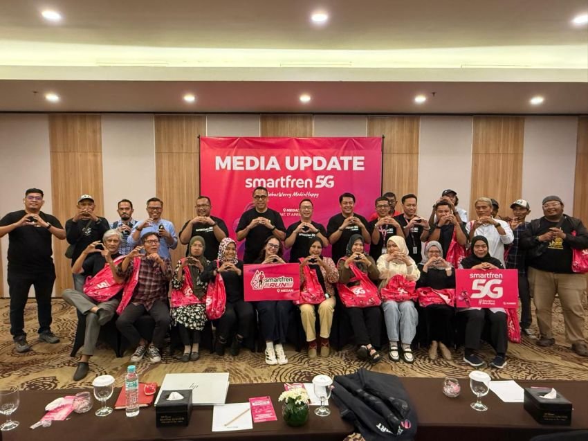 Smartfren Fun Run 2026 di Medan, Lari Seru Sambut Jaringan 5G