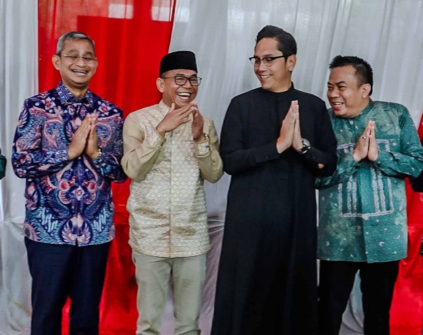 Zakiyuddin Harahap Sambut Hangat Tamu Halalbihalal, Pererat Silaturahmi di Kota Medan