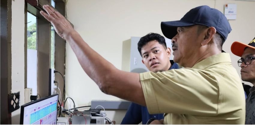 Pesan Bupati Madina Usai Pantau Aktivitas Gunung Sorikmarapi