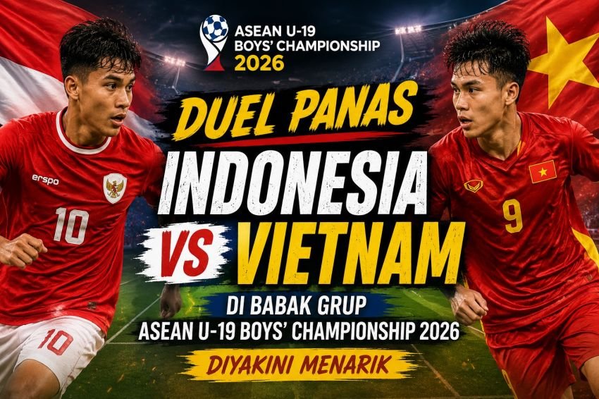Jadwal Lengkap Babak Grup ASEAN U-19 Boys&rsquo; Championship 2026: Duel Panas Indonesia vs Vietnam DIprediksi Menarik