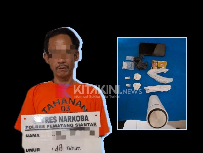 Polisi Tangkap Pengedar Sabu di Jalan Lingkar Siantar