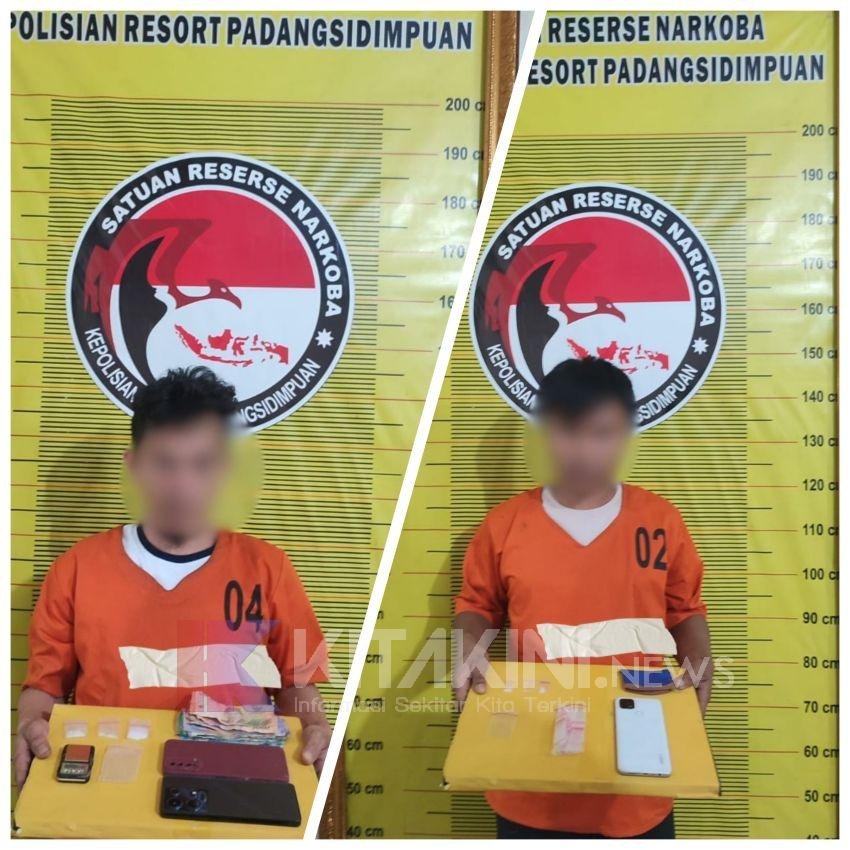 Polres Sidimpuan Gerebek Penyelahgunaan Narkoba di Tepi Sungai Kampung Darek