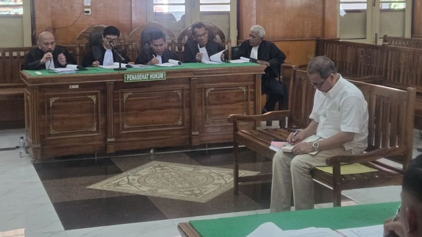 Dante Sinaga Ajukan Perlawanan Dakwaan, Sebut Tuduhan Jaksa di Luar Masa Jabatannya
