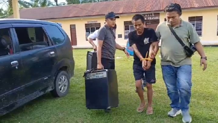 Pemuda Ini Gasak Peralatan Audio Gereja di Tanahjawa Simalungun