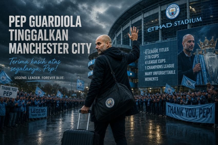Pep Guardiola Malah Tinggalkan Manchester City, Padahal Baru Bilang Bertahan