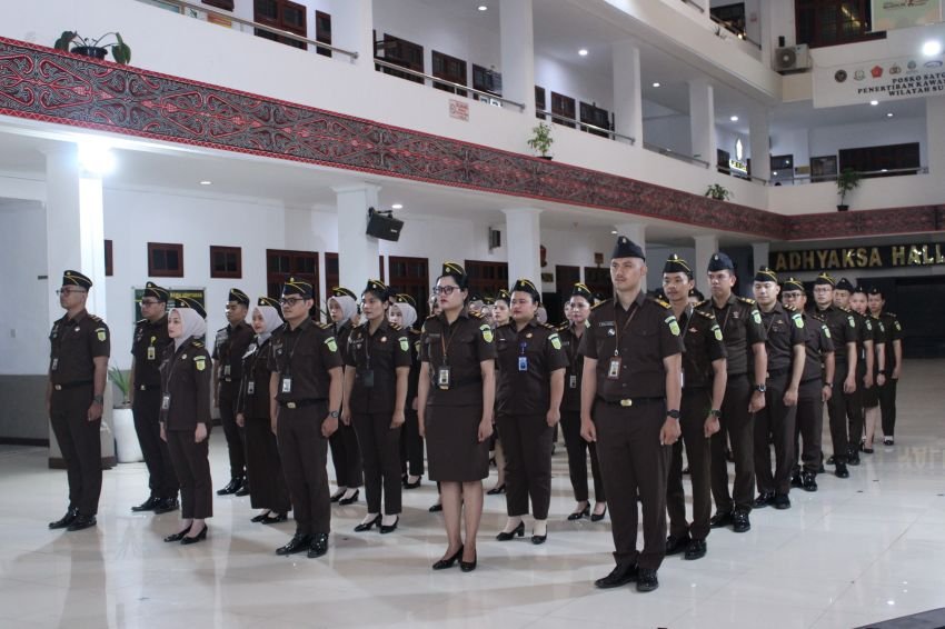 Lantik 39 ASN TA 2025, Kajatisu: Jaga Integritas dan Nama Baik Kejaksaan
