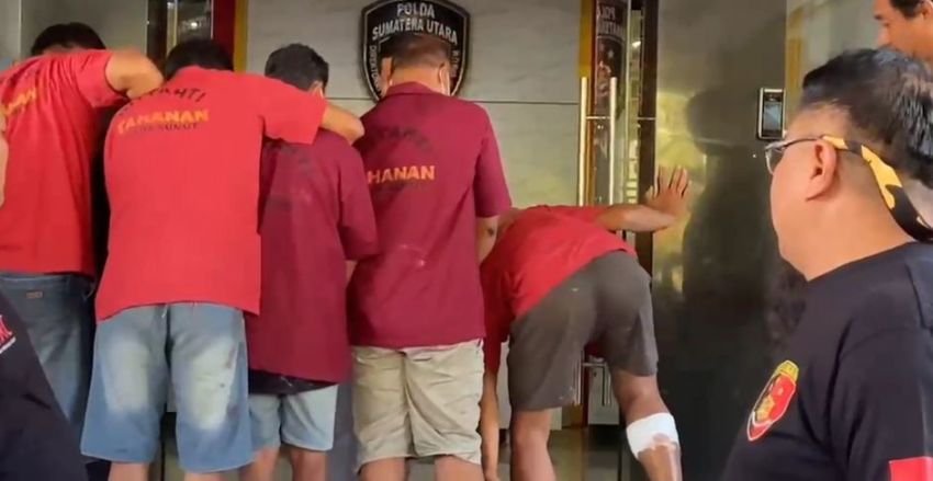 Aksi Kejar-kejaran, Ditreskrimum Polda Sumut Tembak 5 Residivis Curanmor Lintas Kabupaten