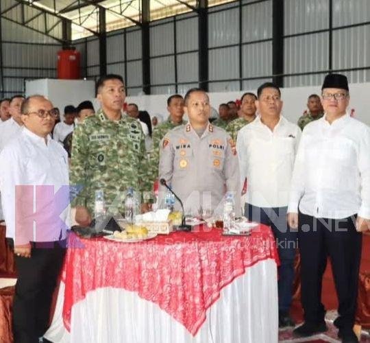 Dandim 0212/Tapsel Bersama Unsur Forkopimda Sidimpuan Ikuti Peresmian 1061 KDKMP se-Indonesia