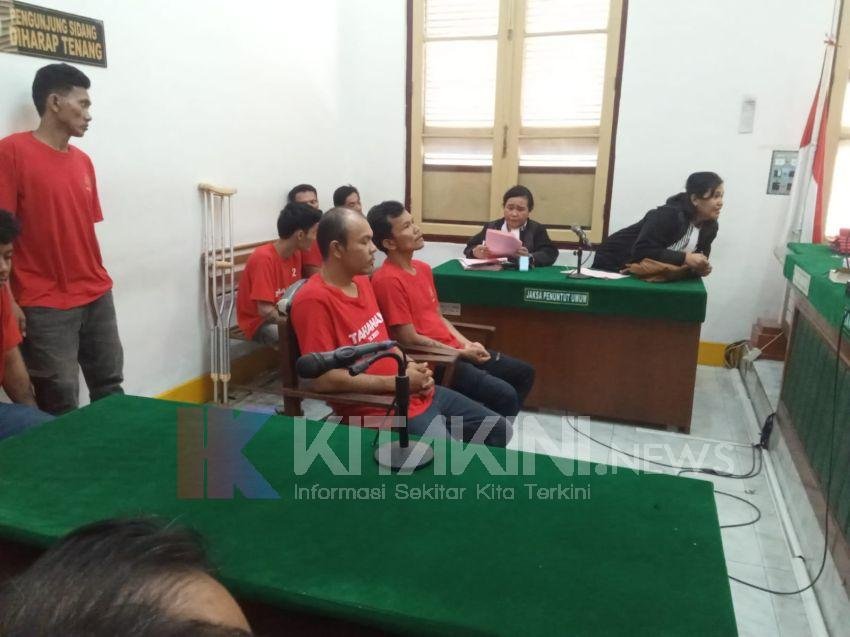 Empat Pencurian Besi Proyek Stadion Teladan Medan Dituntut 3 Tahun Penjara