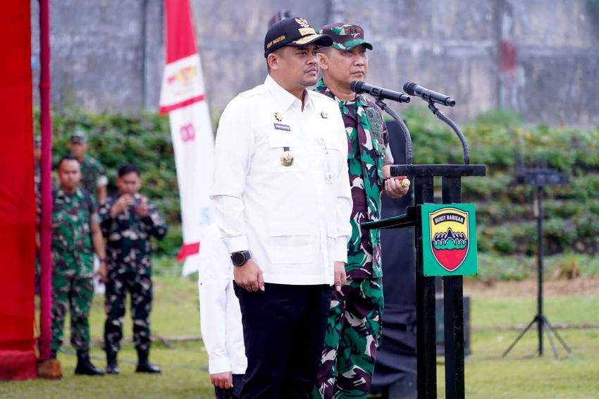 Dukung Karya Bakti Skala Besar TNI AD, Bobby Harapkan Percepatan Infrastruktur di Kepulauan Nias