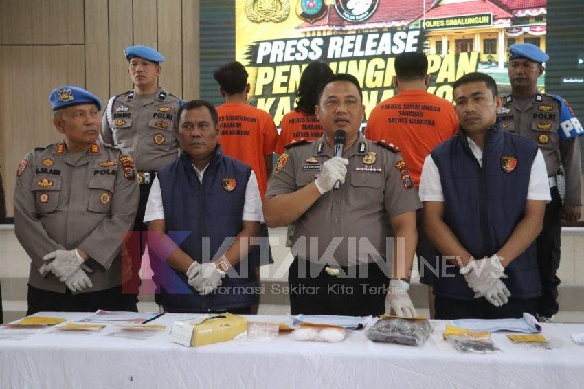 Polres Simalungun Bekuk 13 Tersangka Narkoba Dalam Sepekan